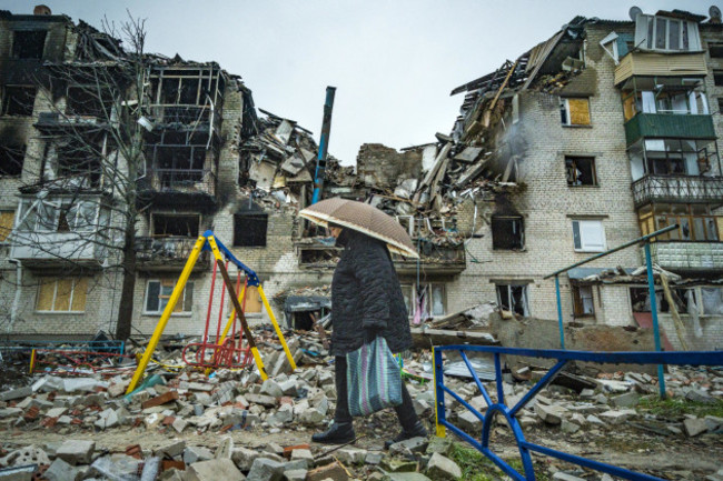 aftermath-of-the-russian-invasion-in-liberated-villages-of-donetsk-region-ukraine