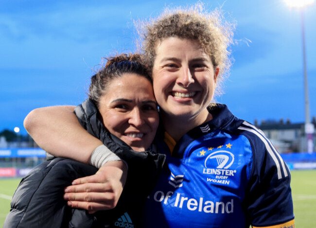 jenny-murphy-and-tania-rosser-after-the-game