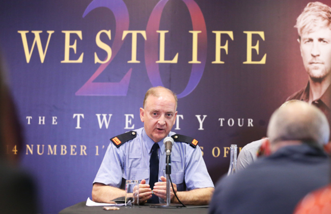 NO FEE136 Media Conference for Westlife concerts