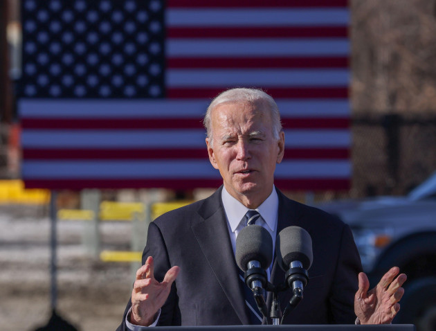 baltimore-city-united-states-30th-jan-2023-president-joe-biden-speaks-at-pennsylvania-station-near-the-site-of-the-baltimore-and-potomac-tunnel-rehabilitation-project-funded-by-the-bipartisan-infr