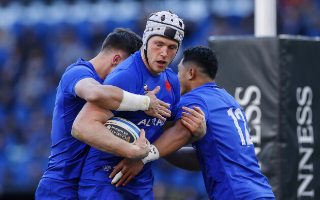 thibault-flament-celebrates-scoring-their-first-try-with-romain-ntamack-and-yoram-moefana