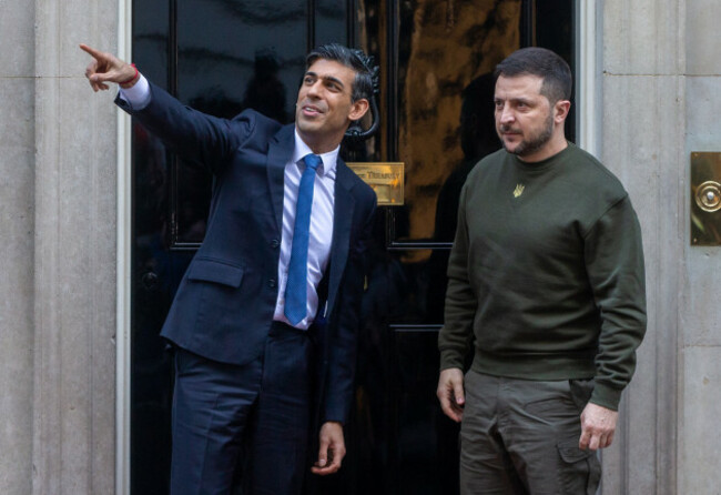 rishi-sunak-welcomes-volodymyr-zelenskyy-to-10-downing-street
