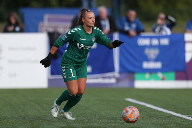 naoisha-mcaloon-of-durham-women-during-the-fa-womens-continental-tyres-league-cup-match-between-durham-women-fc-and-sheffield-united-at-maiden-castle-durham-city-on-sunday-2nd-october-2022-credit