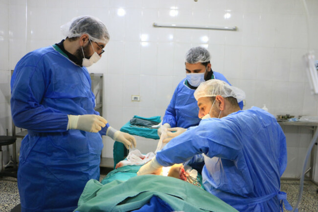 msf-response-to-the-earthquakes-through-atmeh-hospital