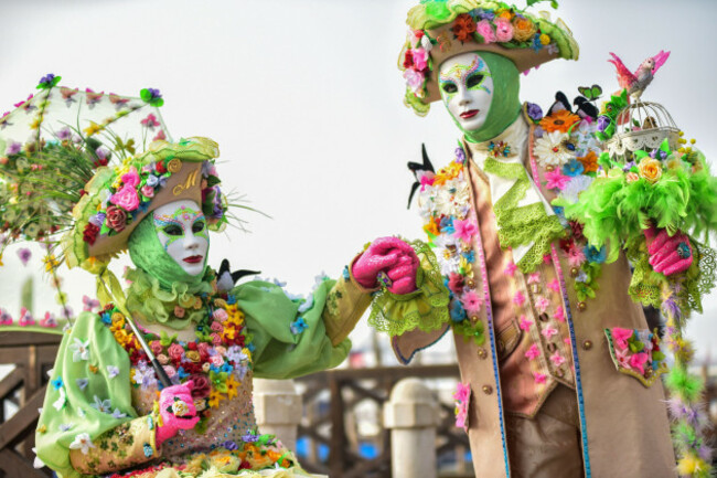 san-marco-venice-italy-february-18-2023-venice-carnival-san-marco-square-during-masks-of-venice-carnival-2023-news