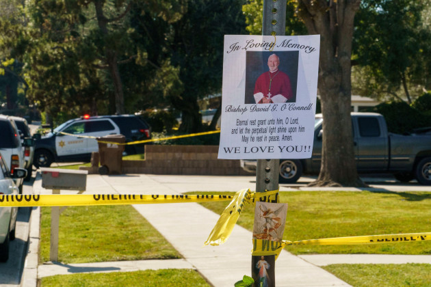 an-image-of-bishop-david-oconnell-is-posted-on-the-post-of-a-street-sign-near-his-home-in-hacienda-heights-calif-sunday-feb-19-2023-oconnell-was-shot-and-killed-saturday-just-blocks-from-a-ch