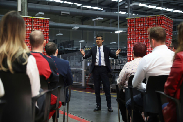 britains-prime-minister-rishi-sunak-holds-a-qa-session-with-local-business-leaders-during-a-visit-to-coca-cola-hbc-in-lisburn-northern-ireland-tuesday-feb-28-2023-sunak-traveled-to-belfast-on-t