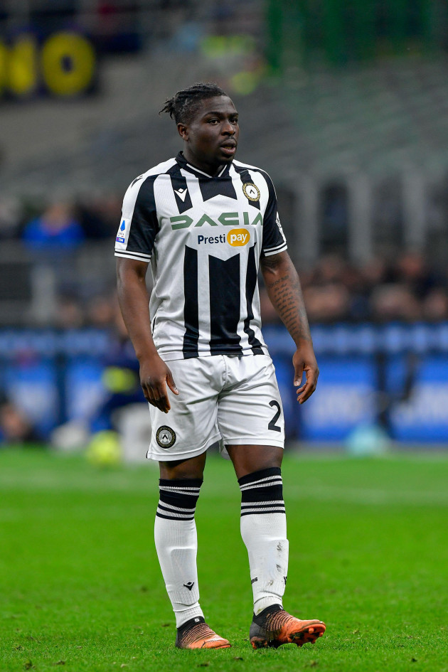 milano-italy-18th-feb-2023-festy-ebosele-2-of-udinese-seen-during-the-serie-a-match-between-inter-and-udinese-at-giuseppe-meazza-in-milano-photo-credit-gonzales-photoalamy-live-news