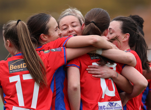 rebecca-devereux-is-congratulated-by-teammates-after-scoring-her-sides-sixth-goal-of-the-match