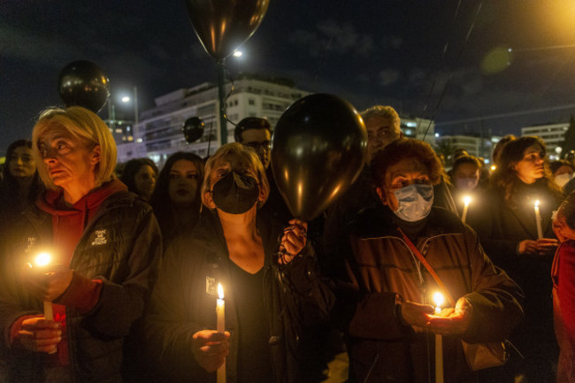 greece-athens-train-crash-vigil