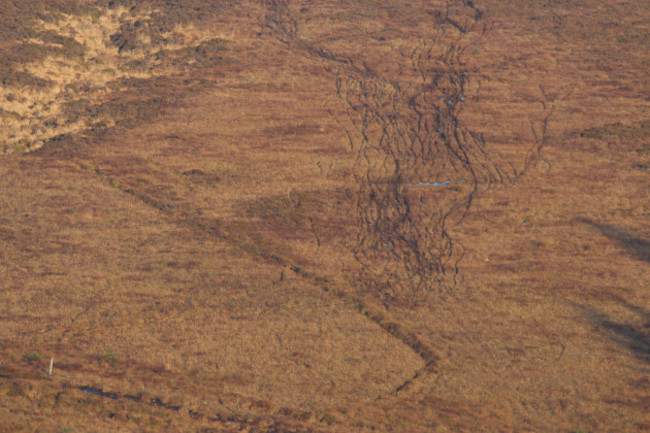 ATV damage in Wicklow Mountain SAC. Pic NPWS. Free to use