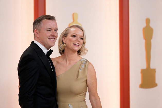 colm-bairead-left-and-cleona-bairead-arrive-at-the-oscars-on-sunday-march-12-2023-at-the-dolby-theatre-in-los-angeles-ap-photoashley-landis