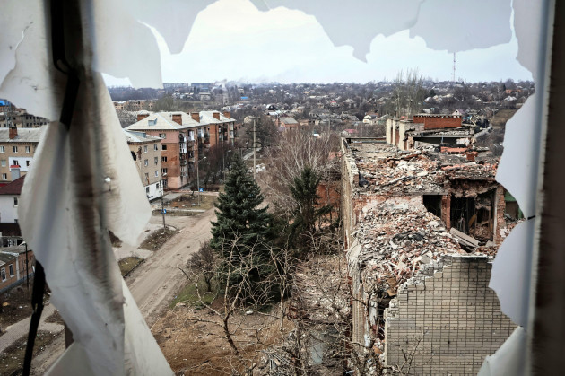 a-view-of-the-town-of-bakhmut-the-site-of-the-heaviest-battles-with-the-russian-troops-donetsk-region-ukraine-wednesday-march-15-2023-ap-photoroman-chop