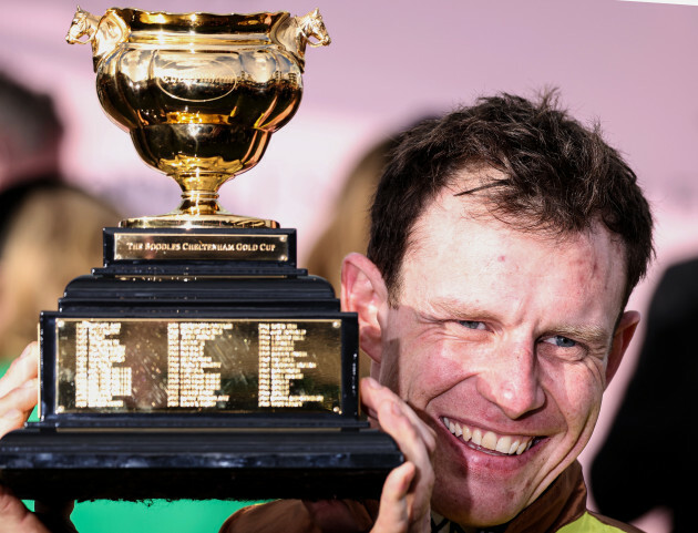 paul-townend-celebrates-with-the-boodles-cheltenham-gold-cup-after-winning-with-galopin-des-champs