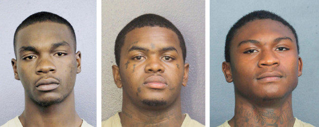 this-combo-of-photos-provided-by-the-broward-county-sheriffs-office-shows-from-left-michael-boatwright-dedrick-williams-and-trayvon-newsome-a-florida-jury-has-convicted-the-three-men-of-murder-i