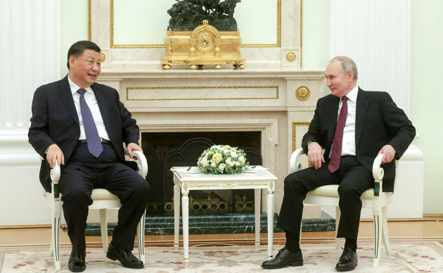 moscow-russia-20th-mar-2023-russian-president-vladimir-putin-meets-with-chinas-president-xi-jinping-at-the-kremlin-in-moscow-on-monday-march-20-2023-photo-by-kremlin-poolupi-credit-upialam