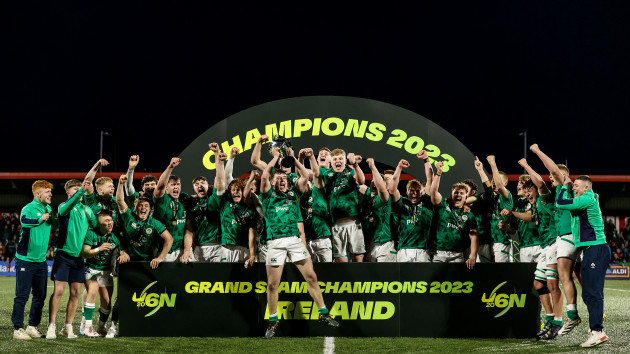 the-ireland-team-celebrate-with-the-u20-six-nations-trophy-as-grand-slam-champions