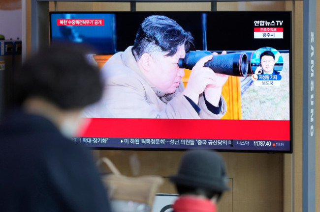 a-tv-screen-shows-an-image-of-north-korean-leader-kim-jong-un-during-a-news-program-at-the-seoul-railway-station-in-seoul-south-korea-friday-march-24-2023-north-korea-said-friday-its-latest-cruis