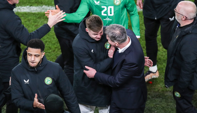 stephen-kenny-celebrates-with-evan-ferguson-after-the-game