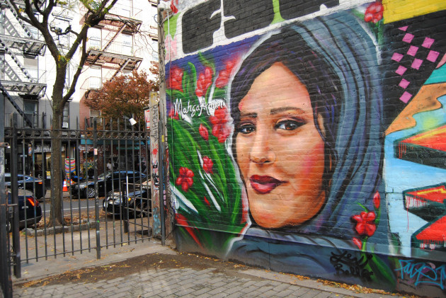 new-york-city-new-york-usa-nov-12-2022-mahsa-amini-tribute-mural-by-street-artist-lexi-bella-first-street-green-cultural-park-houston-street