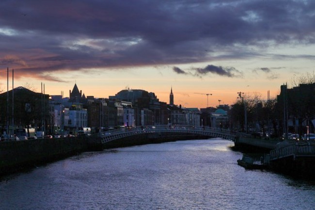 Liffey Sunset 0011