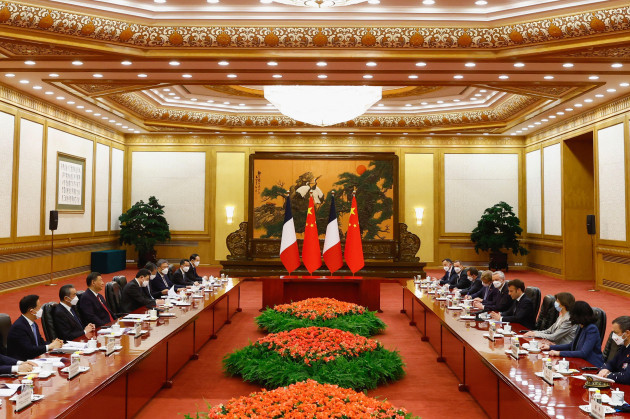 chinese-president-xi-jinping-and-french-president-emmanuel-macron-attend-a-meeting-at-the-great-hall-of-the-people-in-beijing-thursday-april-6-2023-gonzalo-fuentespool-photo-via-ap