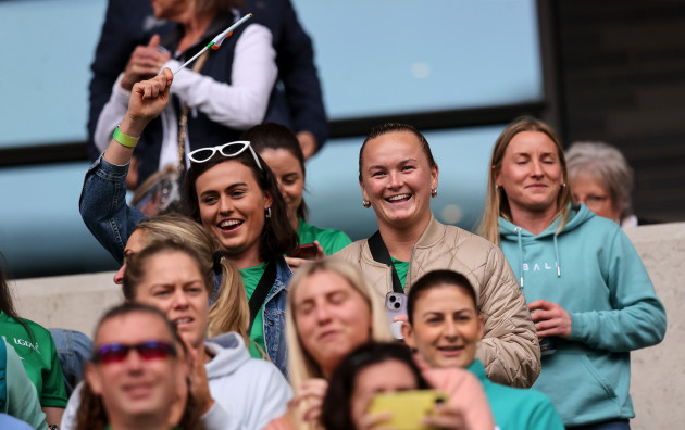 members-of-the-ladies-football-all-star-team-in-the-crowd-including-vikki-wall