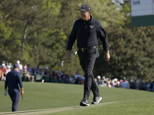 augusta-united-states-09th-apr-2023-phil-mickelson-smiles-after-his-birdie-at-the-18th-hole-gave-him-score-of-280-8-under-par-to-finish-the-final-round-at-the-87th-masters-tournament-at-augusta-n