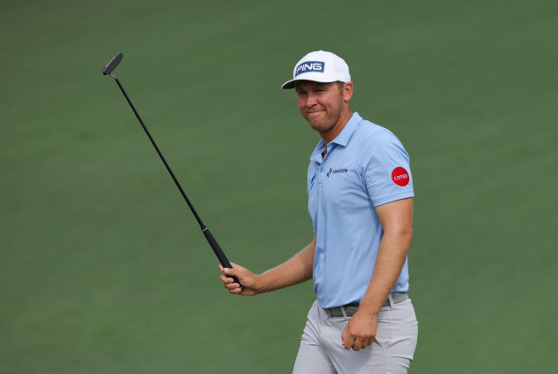 golf-the-masters-augusta-national-golf-club-augusta-georgia-u-s-april-6-2023-irelands-seamus-power-acknowledges-the-crowd-after-holing-his-eagle-putt-on-the-2nd-green-during-the-first-rou