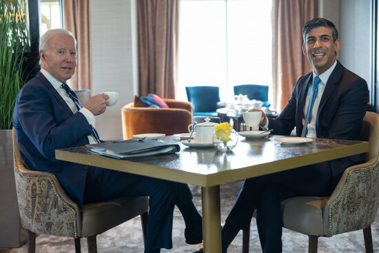 belfast-northern-ireland-12th-apr-2023-us-president-joe-biden-meets-with-britains-prime-minister-rishi-sunak-on-wednesday-april-12-2023-in-belfast-northern-ireland-president-bidens-visit-mar