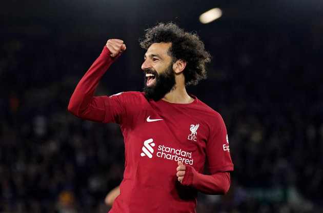 liverpools-mohamed-salah-celebrates-scoring-their-sides-fourth-goal-of-the-game-during-the-premier-league-match-at-elland-road-leeds-picture-date-monday-april-17-2023