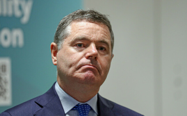 file-photo-dated-191122-of-minister-for-finance-paschal-donohoe-speaks-to-the-media-during-a-press-conference-at-the-technological-university-of-the-shannon-in-athlone-co-westmeath-ahead-of-the
