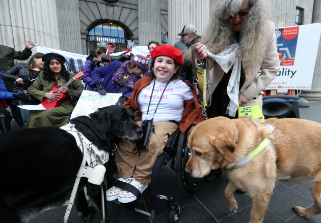 207Disability Protest