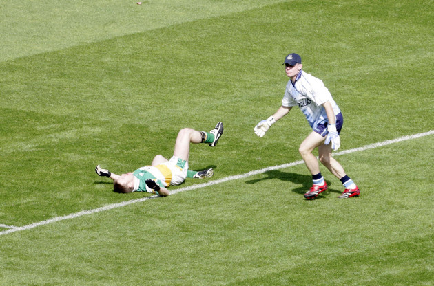 cathal-daly-of-offaly-is-fouled