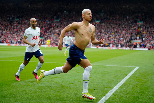 tottenhams-richarlison-right-celebrates-after-scoring-his-sides-third-goal-during-an-english-premier-league-soccer-match-between-liverpool-and-tottenham-hotspur-at-anfield-stadium-in-liverpool-su
