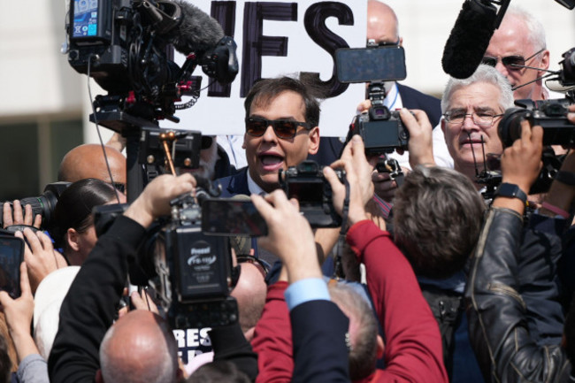 new-york-united-states-10th-may-2023-new-york-rep-george-santos-speaks-to-the-press-at-long-island-federal-courthouse-in-new-yorks-eastern-district-where-charges-have-been-filed-under-seal-on-we