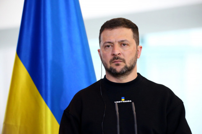 berlin-germany-14-5-23-volodymyr-zelenskyj-president-of-ukraine-at-the-press-conference-attend-visit-of-president-zelensky-in-berlin-germany