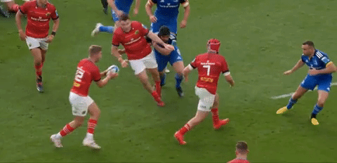 Leinster carry 4