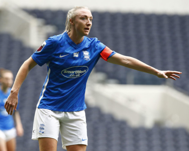 louise-quinn-of-birmingham-city-women-during-barclays-fa-womens-super-league-between-tottenham-hotspur-and-birmingham-city-at-the-tottenham-stadium-london-uk-on-04th-september-2021-photo-by-actio