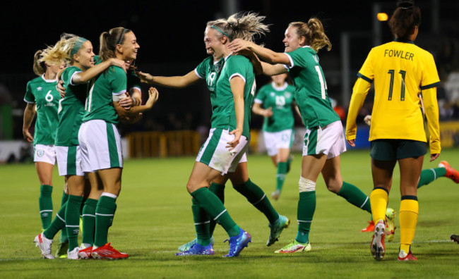 louise-quinn-celebrates-scoring-her-sides-third-goal-with-katie-mccabe