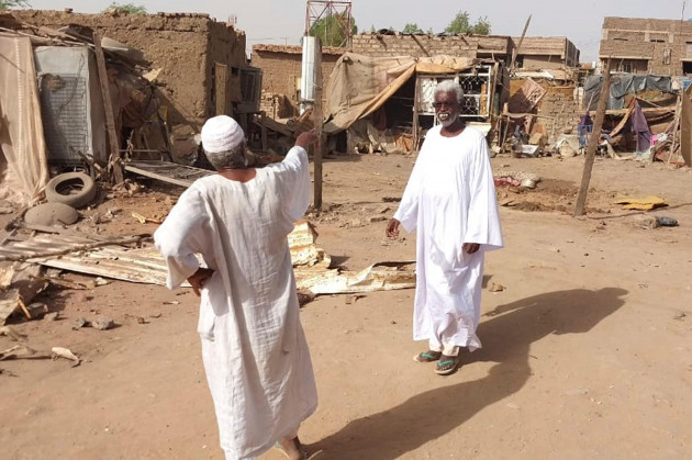 people-check-the-rubble-of-their-destroyed-home-after-strikes-at-allamat-district-in-khartoum-sudan-thursday-june-1-2023-the-white-house-says-its-imposing-sanctions-against-key-defense-companies