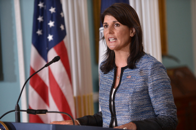 u-s-secretary-of-state-mike-pompeo-and-u-s-permanent-representative-to-the-united-nations-nikki-haley-deliver-remarks-to-the-press-on-the-un-human-rights-council-at-the-u-s-department-of-state-in