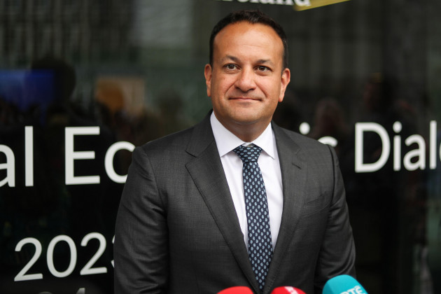 taoiseach-leo-varadkar-speaking-to-the-media-at-the-national-economic-dialogue-conference-in-dublin-castle