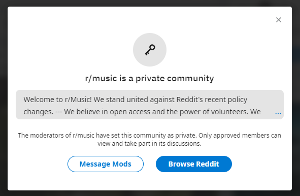 reddit music gone dark