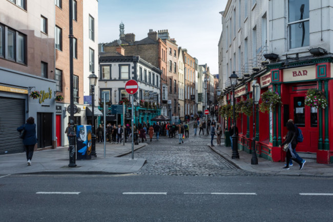 dublinireland-october20m2022activestreetscenewith