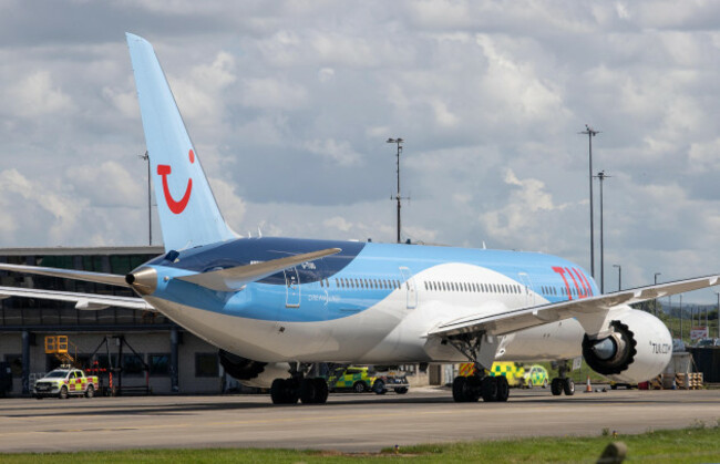 TUI 787 Medical Diversion Shannon 250623