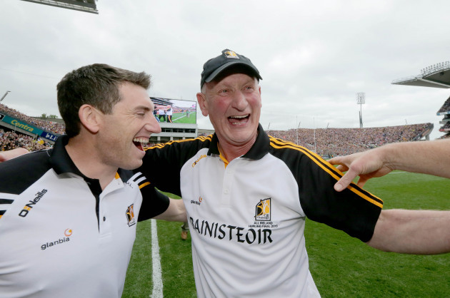 kilkenny-manager-brian-cody-celebrates-the-final-whistle-with-selector-derek-lyng
