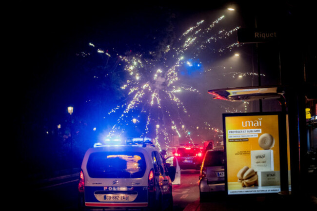 paris-france-29062023-19th-district-rioting-in-a-housing-estate-in-the-19th-arrondissement-following-the-death-of-nahel-in-nanterre-confrontation-with-police-on-avenue-de-flandre-with-firewor