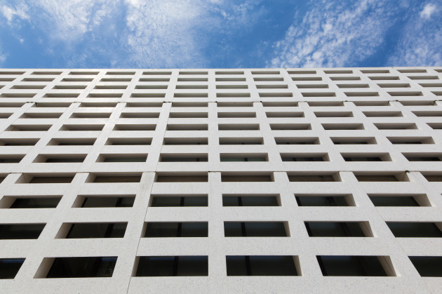 bruges-concrete-facade-of-modern-building