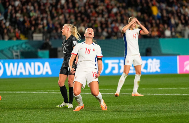 auckland-new-zealand-20th-july-2023-july-20-2023-frida-maanum-norway-gestures-during-a-group-a-fifa-womens-world-cup-australia-new-zealand-2023-game-new-zealand-vs-norway-at-eden-park-a
